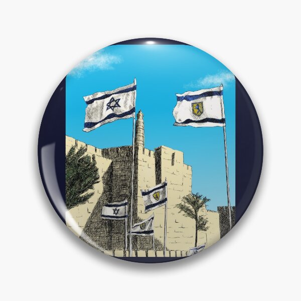 Item preview, Pray for the Peace of Jerusalem designed and sold by BatemanBranding.