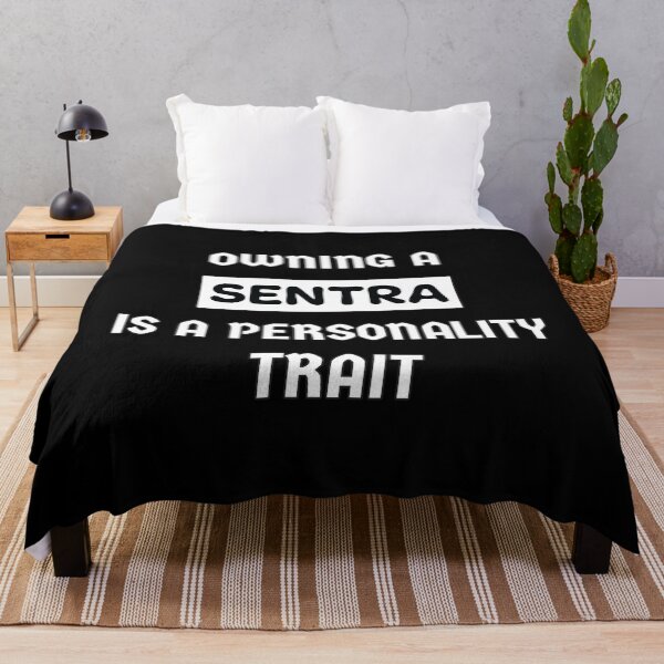 Item preview, Owning a Nissan Sentra is a personality trait funny text typography design designed and sold by Jdm-Knights.