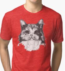 Hey there Kitty Cat!! Tri-blend T-Shirt