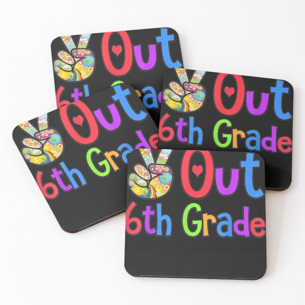 Item preview, Peace Out 6th Grade - Last Day of School Sixth Grade Grad T-Shirt designed and sold by Lukifo-Fluid.