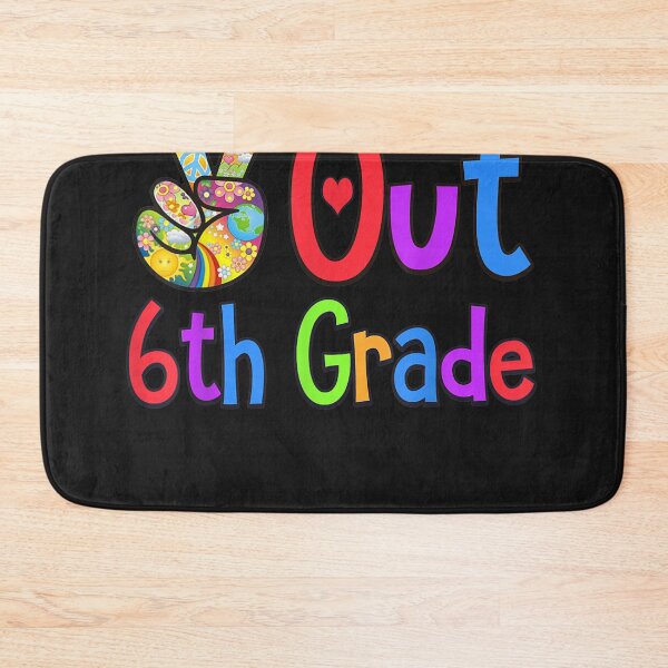 Item preview, Peace Out 6th Grade - Last Day of School Sixth Grade Grad T-Shirt designed and sold by Lukifo-Fluid.
