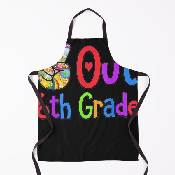Item preview, Peace Out 6th Grade - Last Day of School Sixth Grade Grad T-Shirt designed and sold by Lukifo-Fluid.