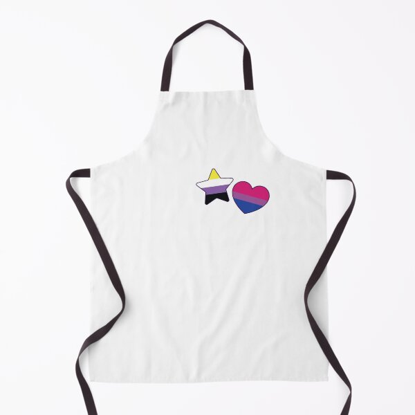 Item preview, Bisexual Heart Nonbinary Star designed and sold by LimeJorts.