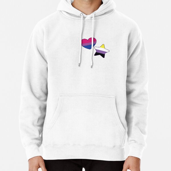 Item preview, Bisexual Heart Nonbinary Star designed and sold by JC Jacobs.