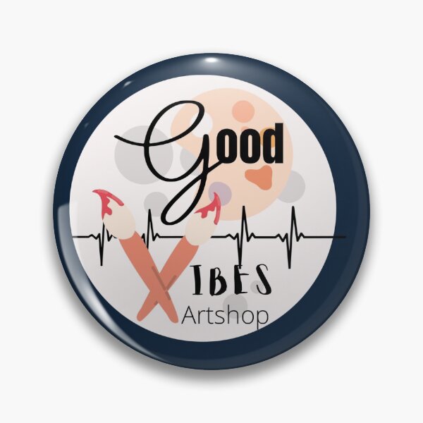 Item preview, Good vibes artshop logo designed and sold by Artladyjen.