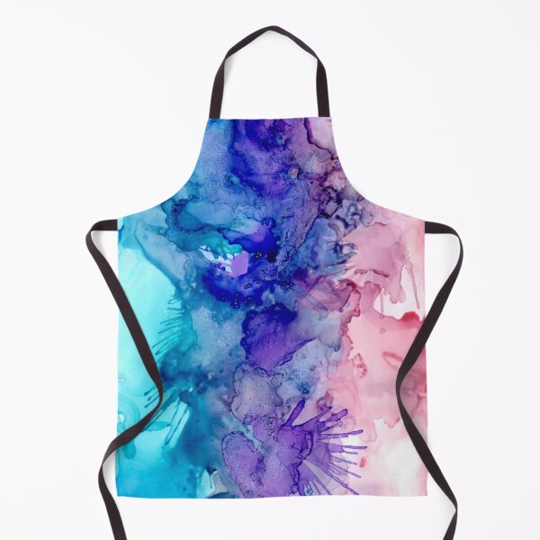 Item preview, Bisexual Pride Flag (alcohol ink pour, vertical) designed and sold by RoxyTocin.