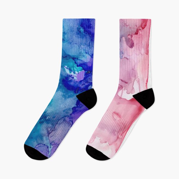 Item preview, Bisexual Pride Flag (alcohol ink pour, vertical) designed and sold by RoxyTocin.