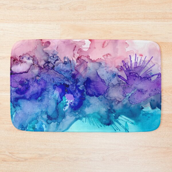Item preview, Bisexual Pride Flag (alcohol ink pour, Horizontal)  designed and sold by RoxyTocin.