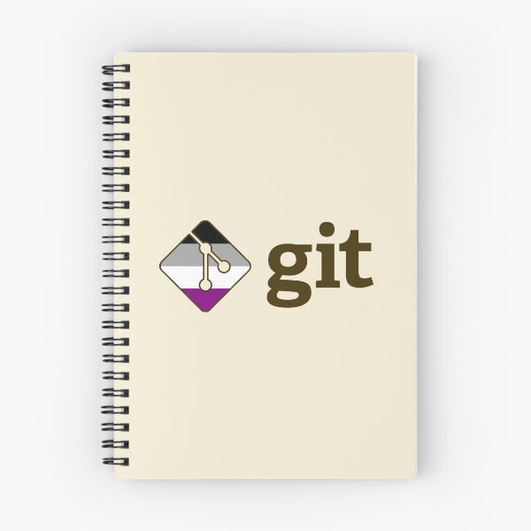 Item preview, Asexual Pride Git Logo designed and sold by QuietMisdreavus's pride logos and silly stuff.