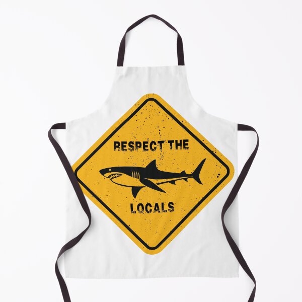 Item preview, Shark Respect the Locals designed and sold by Unicorny-Design.
