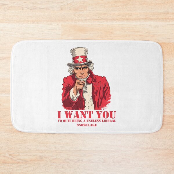 Item preview, Uncle Sam Hates Liberal Snowflakes designed and sold by RightWing1776.