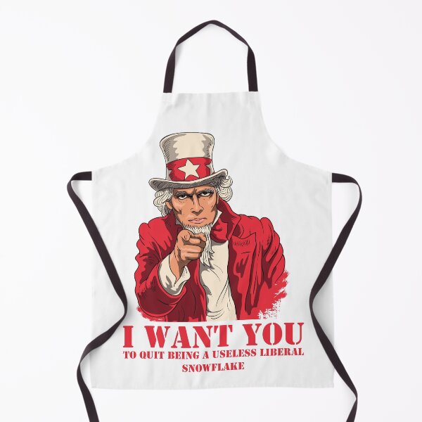Item preview, Uncle Sam Hates Liberal Snowflakes designed and sold by RightWing1776.