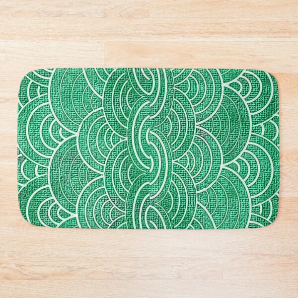 Item preview, Green Billow pattern  designed and sold by Shirley cute art .