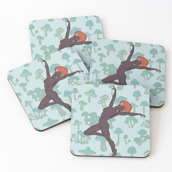 Item preview, Dancing With Mushrooms designed and sold by Tori Parks.