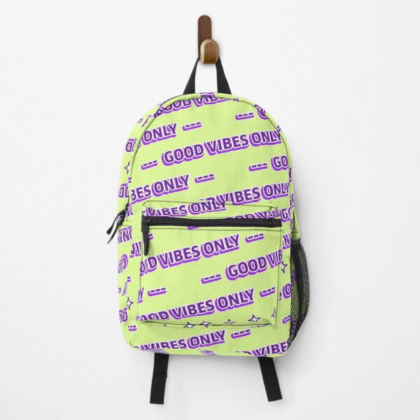 Item preview, Good Vibes Only with Twinkles Purple and Yellow Pattern designed and sold by Sector18.