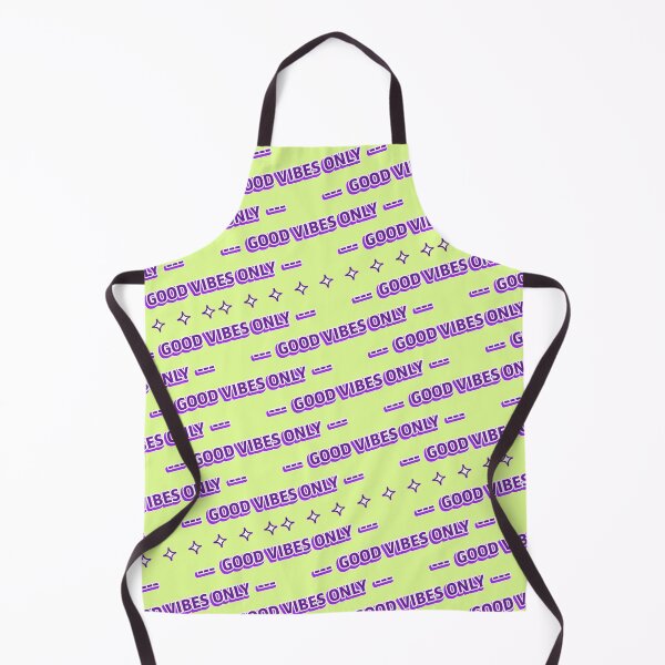 Item preview, Good Vibes Only with Twinkles Purple and Yellow Pattern designed and sold by Sector18.