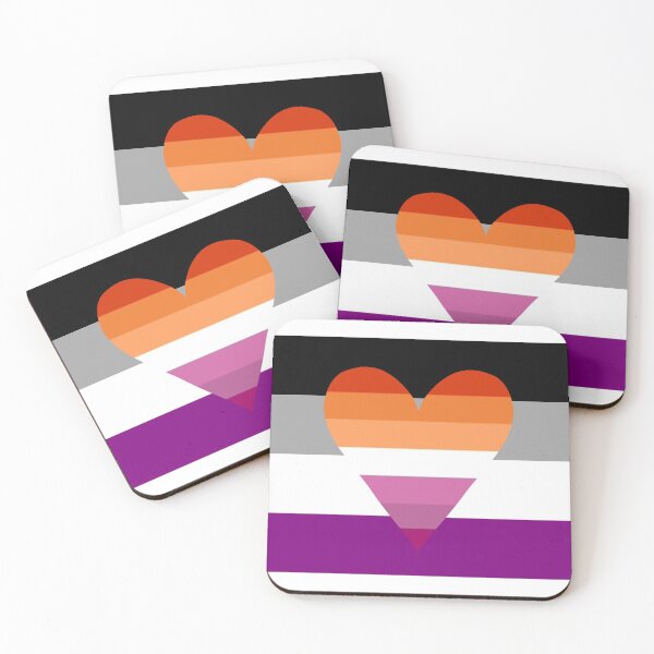 Item preview, Asexual Lesbian Pride Flag designed and sold by allykat150.