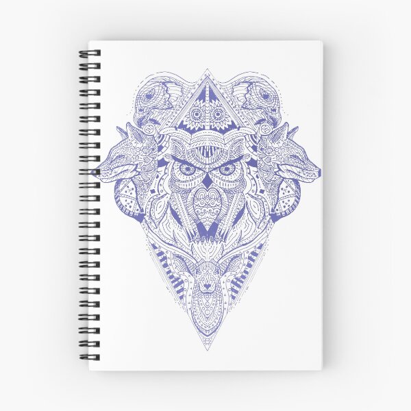 Item preview, Tinta animal azul designed and sold by Jim Collison.