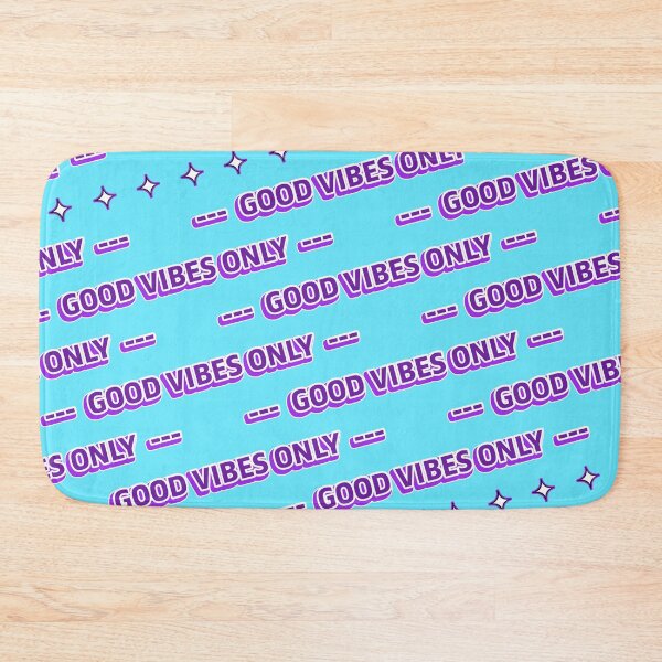 Item preview, Good Vibes Only with Twinkles Purple and Blue Pattern designed and sold by Sector18.