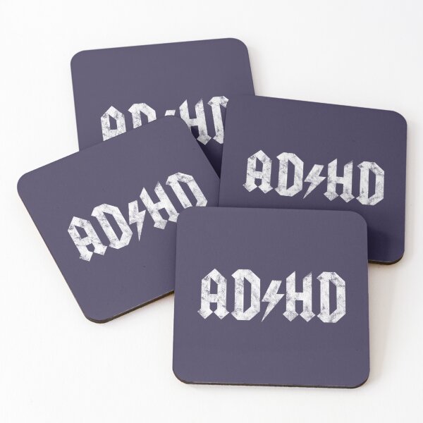 Item preview, ACDC Style ADHD  Distressed White Edition designed and sold by YuritaDolls.