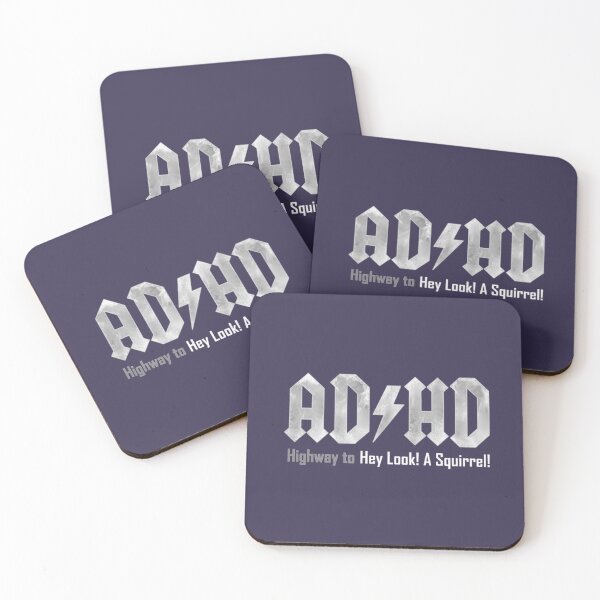 Item preview, ADHD Highway to Hey Look A Squirrel designed and sold by YuritaDolls.