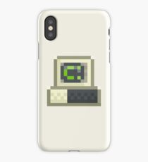 Pixel IBM PC iPhone Case