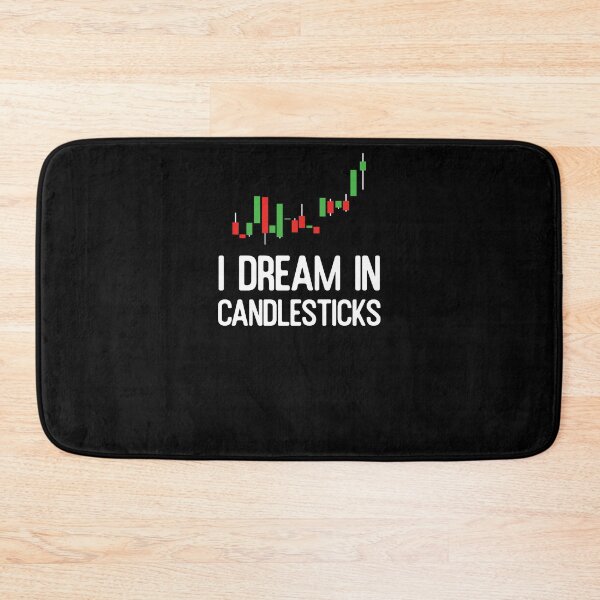 Item preview, Bull Market Stock Exchange Trader I Dream In Candlesticks designed and sold by ChromanautMerch.