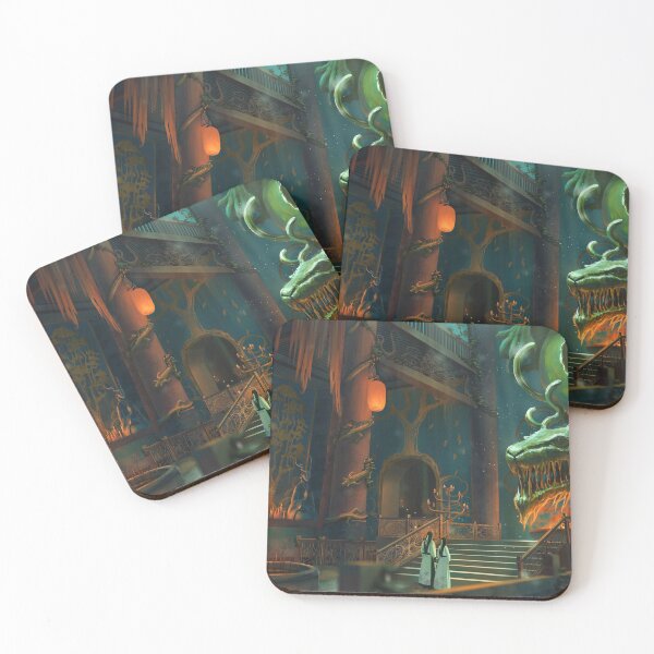 Item preview, Azure Dragon Temple designed and sold by xiaofanchuanart.