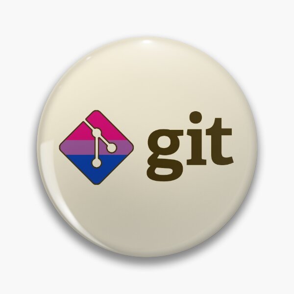 Item preview, Bisexual Pride Git Logo designed and sold by QuietMisdreavus's pride logos and silly stuff.