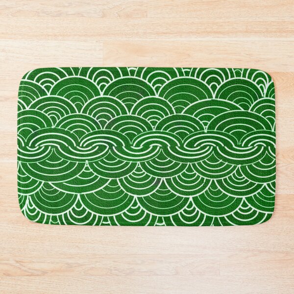 Item preview, Green billow pattern  designed and sold by Shirley cute art .
