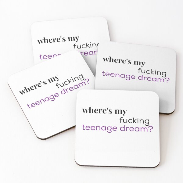 Item preview, wheres my f* teenage dream? designed and sold by valenpedro.