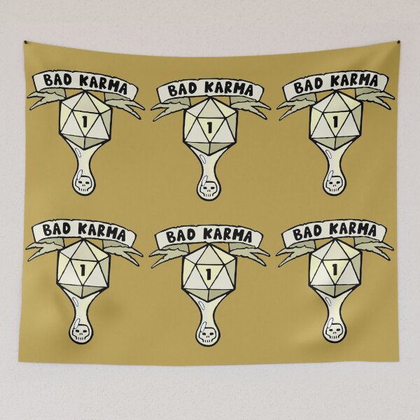 Item preview, bad karma  designed and sold by sandpiperstudio.