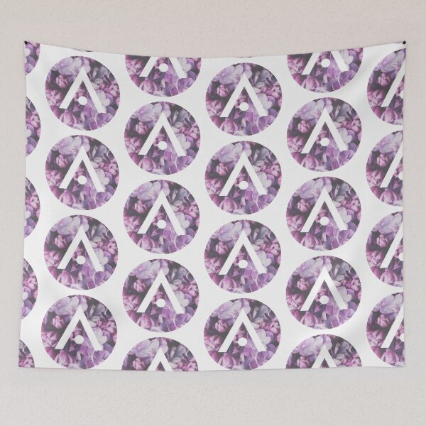 Item preview, Pastel Purple Lilac Flowers Aveda Logo designed and sold by Dalaura.