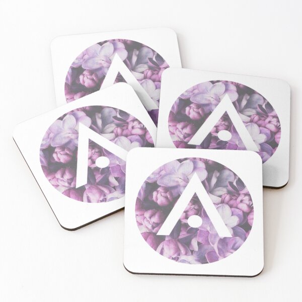 Item preview, Pastel Purple Lilac Flowers Aveda Logo designed and sold by Dalaura.