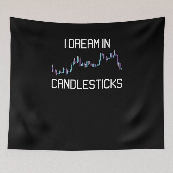 Item preview, Day Trader Stock Exchange Trading I Dream In Candlesticks designed and sold by ChromanautMerch.