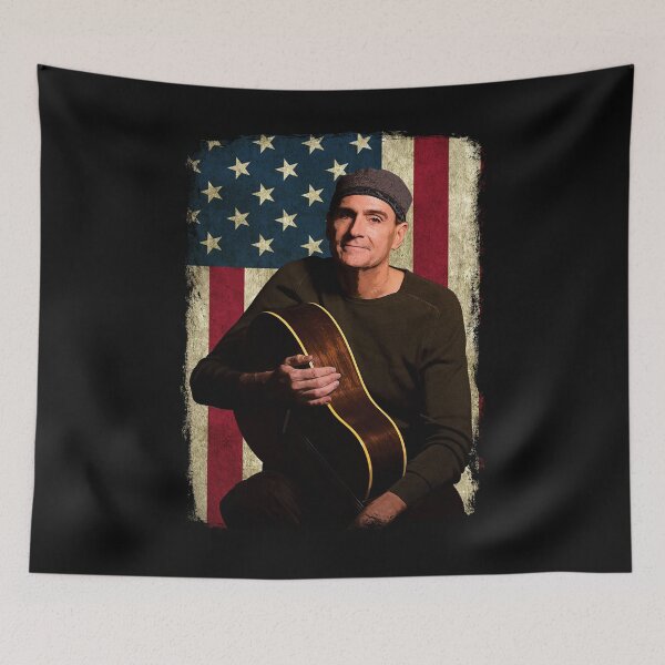 Item preview, Vintage American Flag James Taylor Legend designed and sold by ThomasPete.