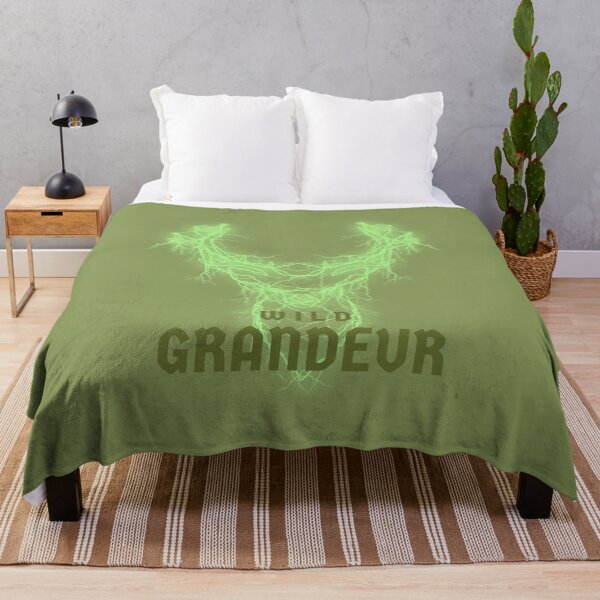 Item preview, Wild Grandeur Deer Roots Green Design designed and sold by Eleven-K.