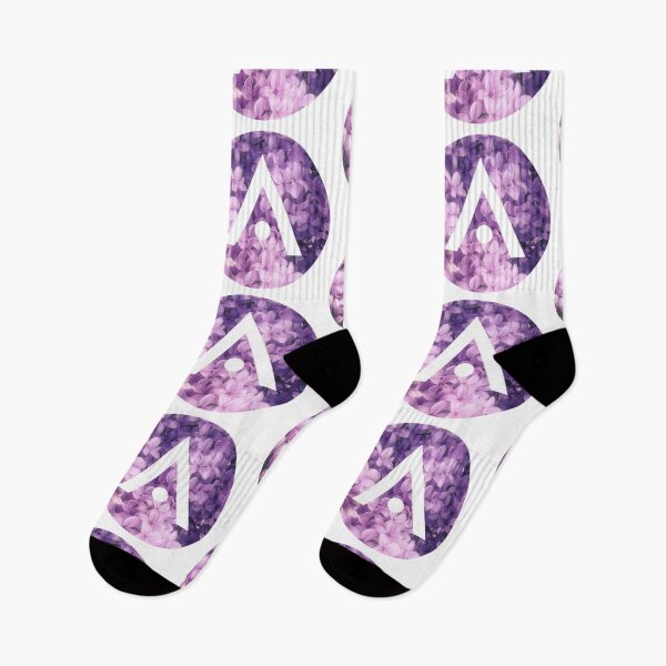 Item preview, Bright Purple Lilac Flowers Aveda Logo designed and sold by Dalaura.
