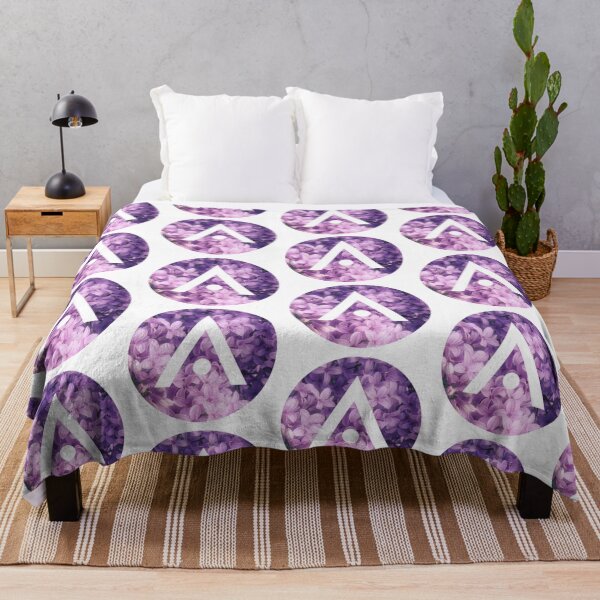 Item preview, Bright Purple Lilac Flowers Aveda Logo designed and sold by Dalaura.