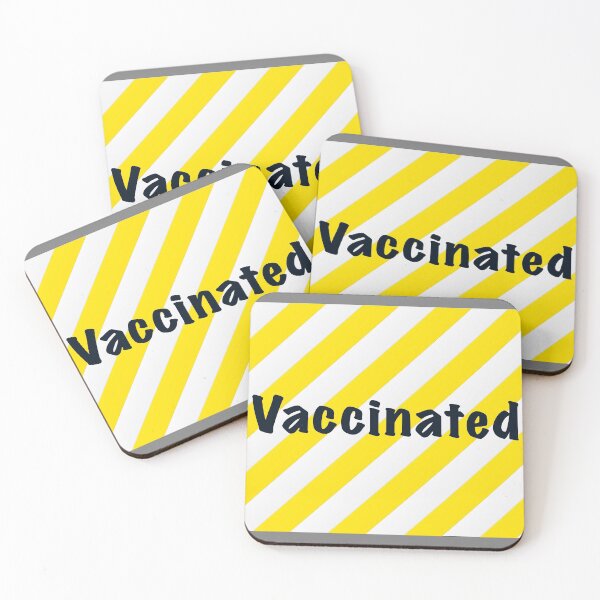 Item preview, Vaccinated - Striped  designed and sold by Eve :).