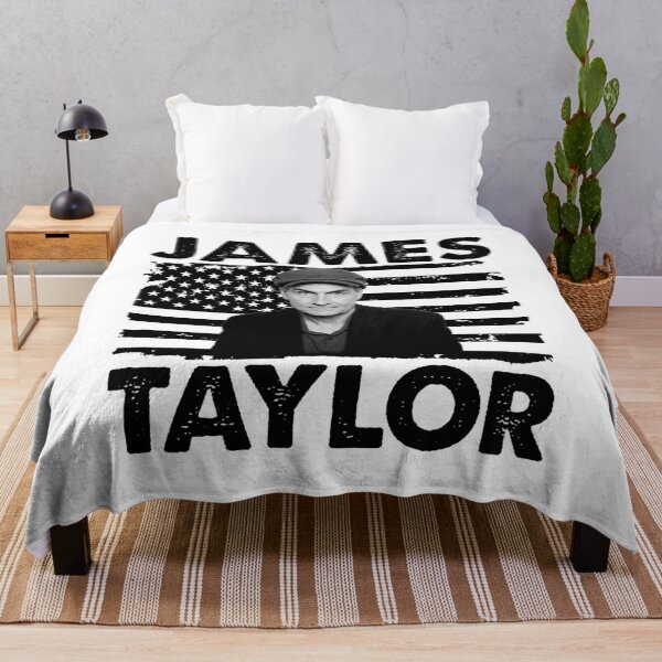 Item preview, Retro American Flag James Taylor Music Gift designed and sold by ThomasPete.