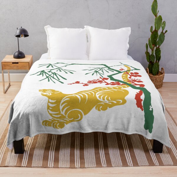 Item preview, Vintage tiger, Korean art designed and sold by allpalgo.