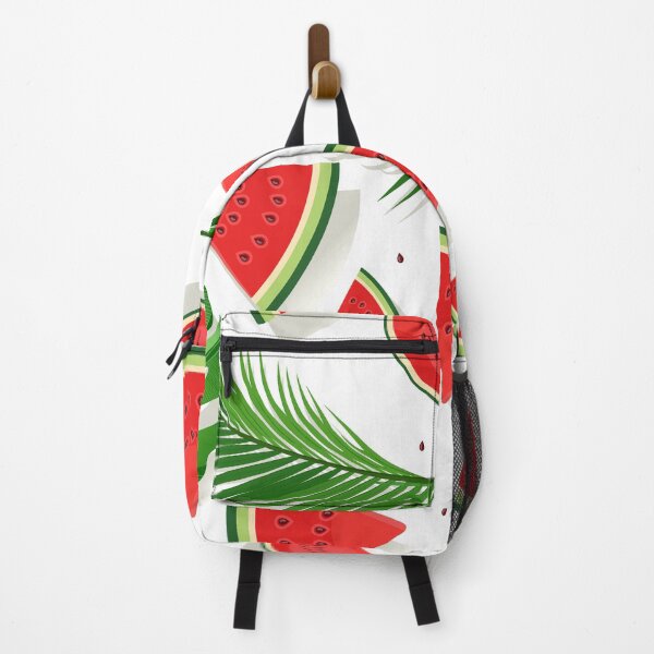 Item preview, Watermelon Red Green Leaves designed and sold by Qudkin.