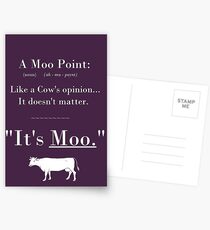 A Moo Point. Postcards