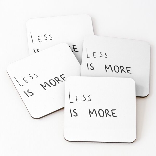 Item preview, Less is more designed and sold by bdoraz.