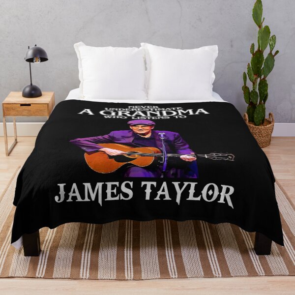 Item preview, Vintage Never Underestimate A Woman Who Listens James Taylor Legend designed and sold by ThomasPete.