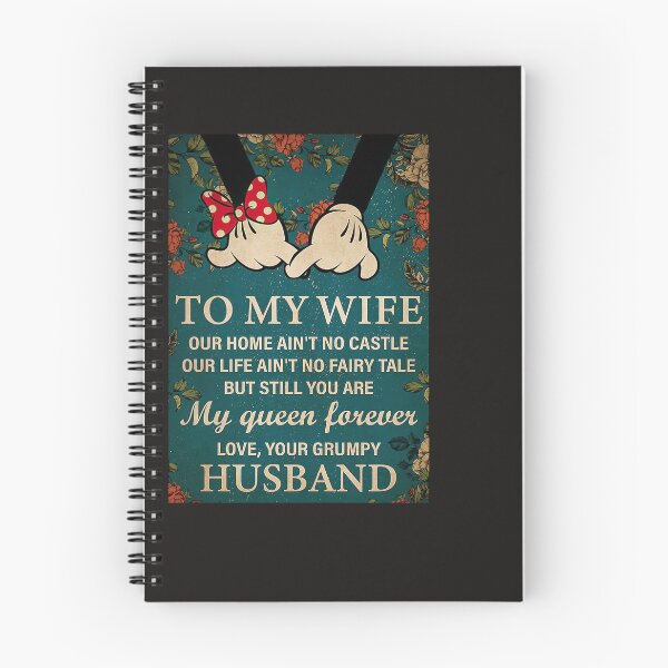 Item preview, Mickey Couple To My Wife You Are My Queen Forever Poster designed and sold by MirekCibuka.