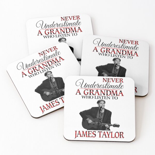 Item preview, Never Underestimate a Grandma who listens to James Taylor Legend designed and sold by ThomasPete.