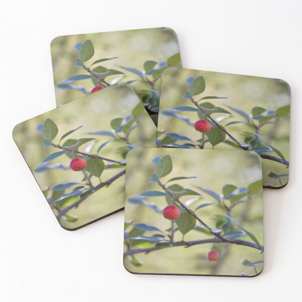 Item preview, Little Red Berries on Branch designed and sold by Emmaline Jones.