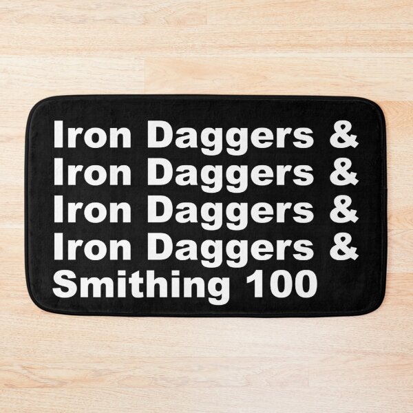 Item preview, Iron Daggers & Smithing 100 - Ampersand shirt designed and sold by Da-Family-Biz.